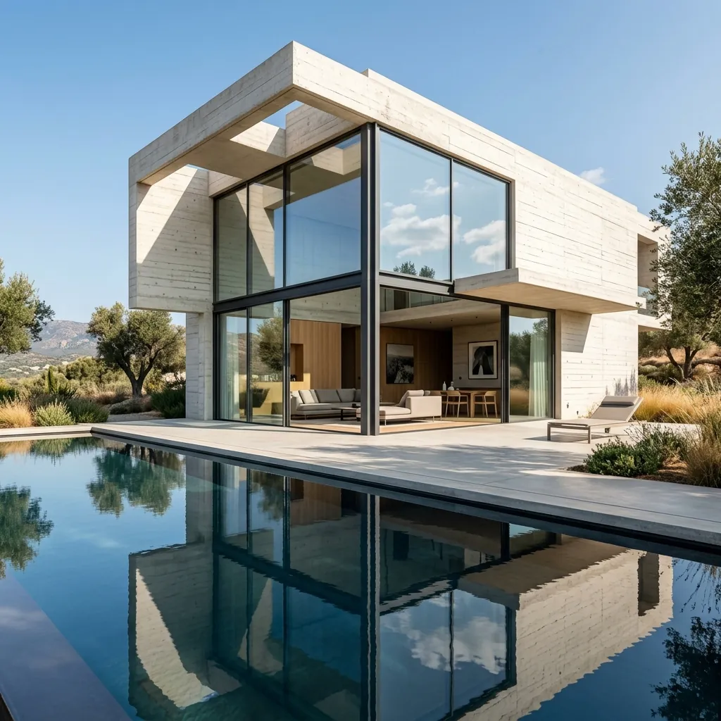 نموذج موقع مكتب هندسة معمارية — FikraDeep